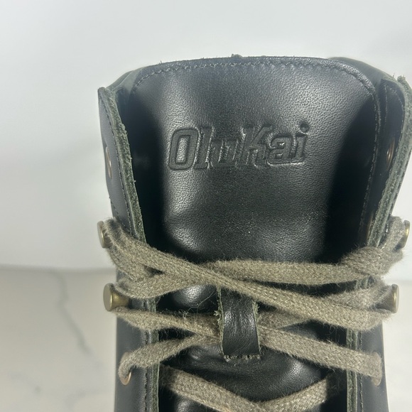 OLUKAI Kilakila Men\'s Waterproof Leather Boots